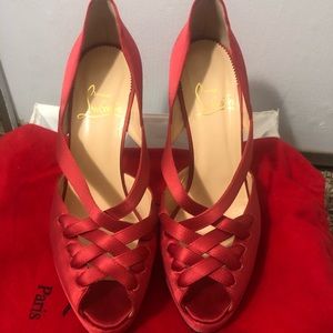 Christian Louboutin Lady Corset Criss Cross